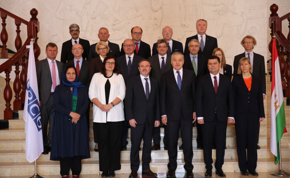 Послы стран-участниц ОБСЕ нанесли визит в Республику Таджикистан