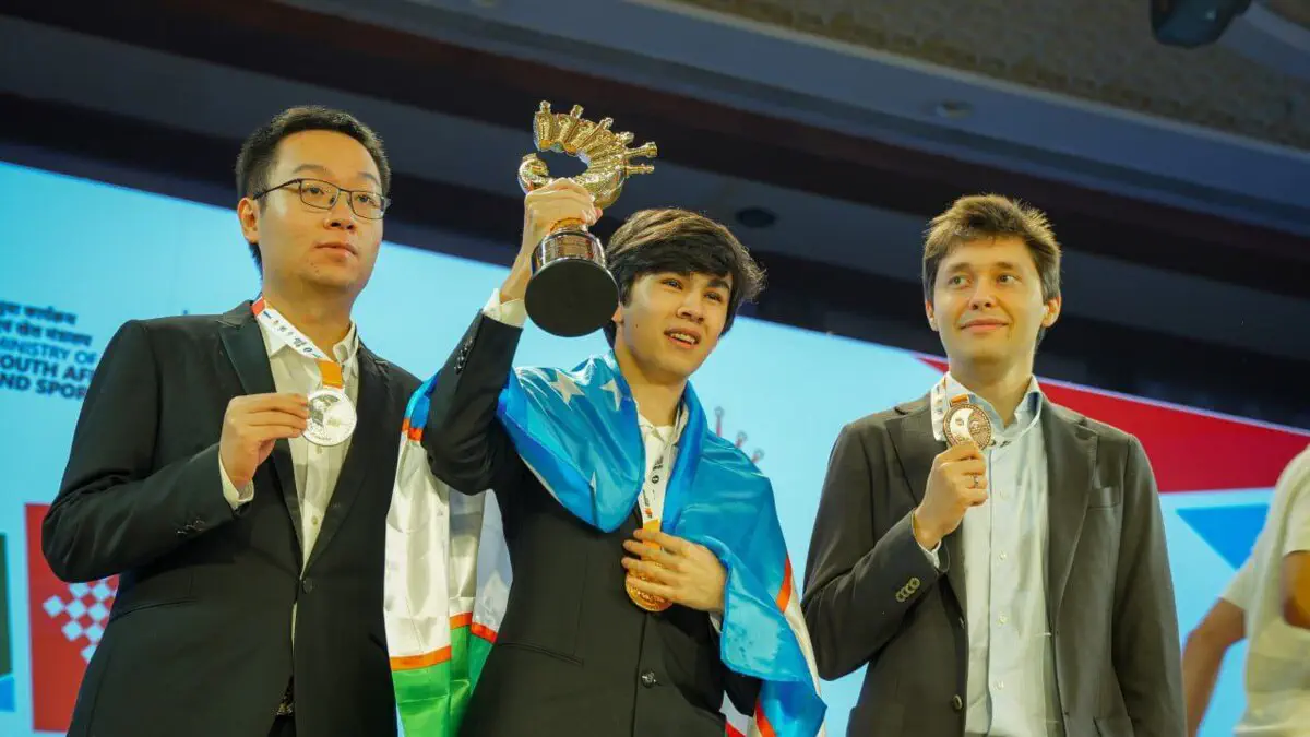 Историческая победа: узбекский гроссмейстер Жавохир Синдаров завоевал Кубок мира по шахматам