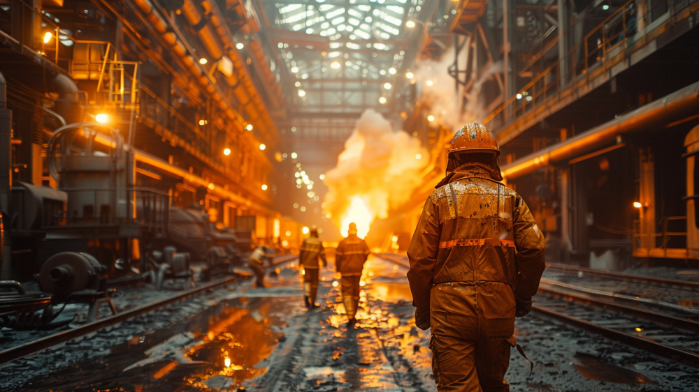 Российские врачи оказывают помощь пострадавшим от ожогов казахстанским металлургам