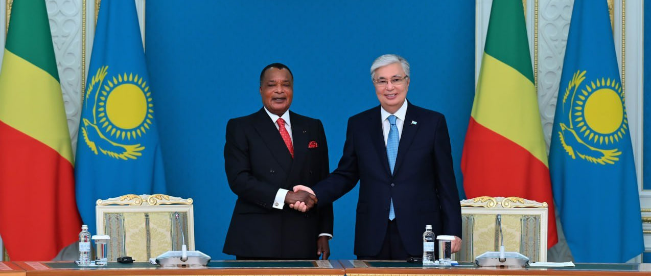 Президенты Казахстана и Конго провели переговоры