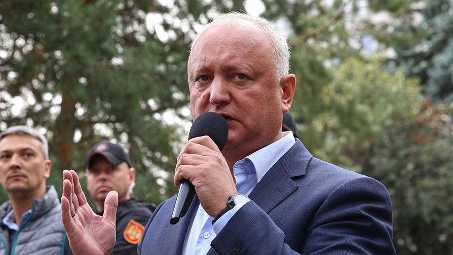 Додон: Правящая партия Молдавии проиграла выборы, народ недоволен