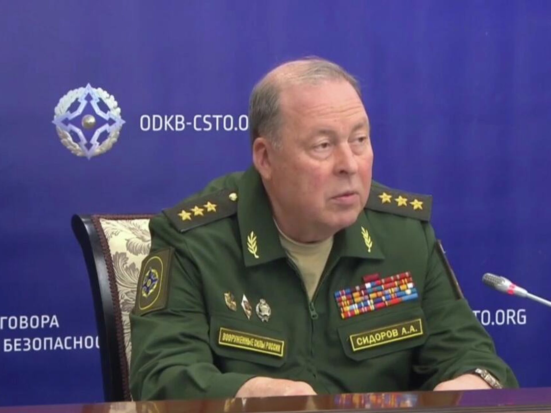 Начальник штаба ОДКБ: от Афганистана не исходит серьезная военная угроза